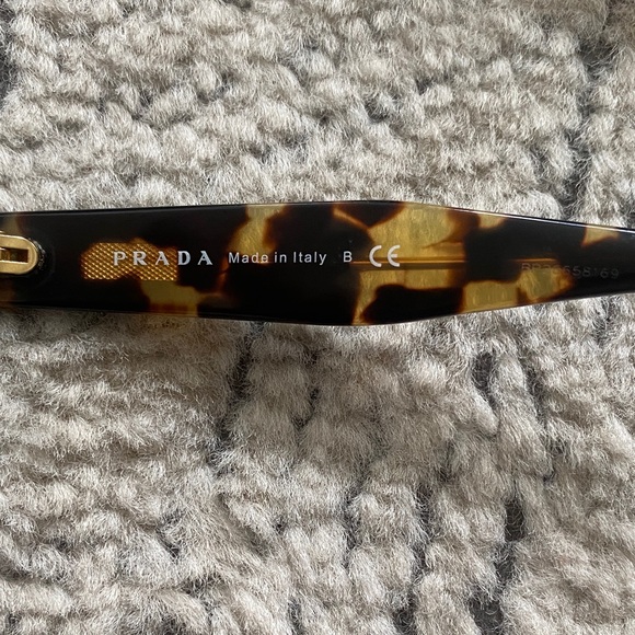 Prada Teal and Tortoise Eyeglasses - Picture 4 of 6
